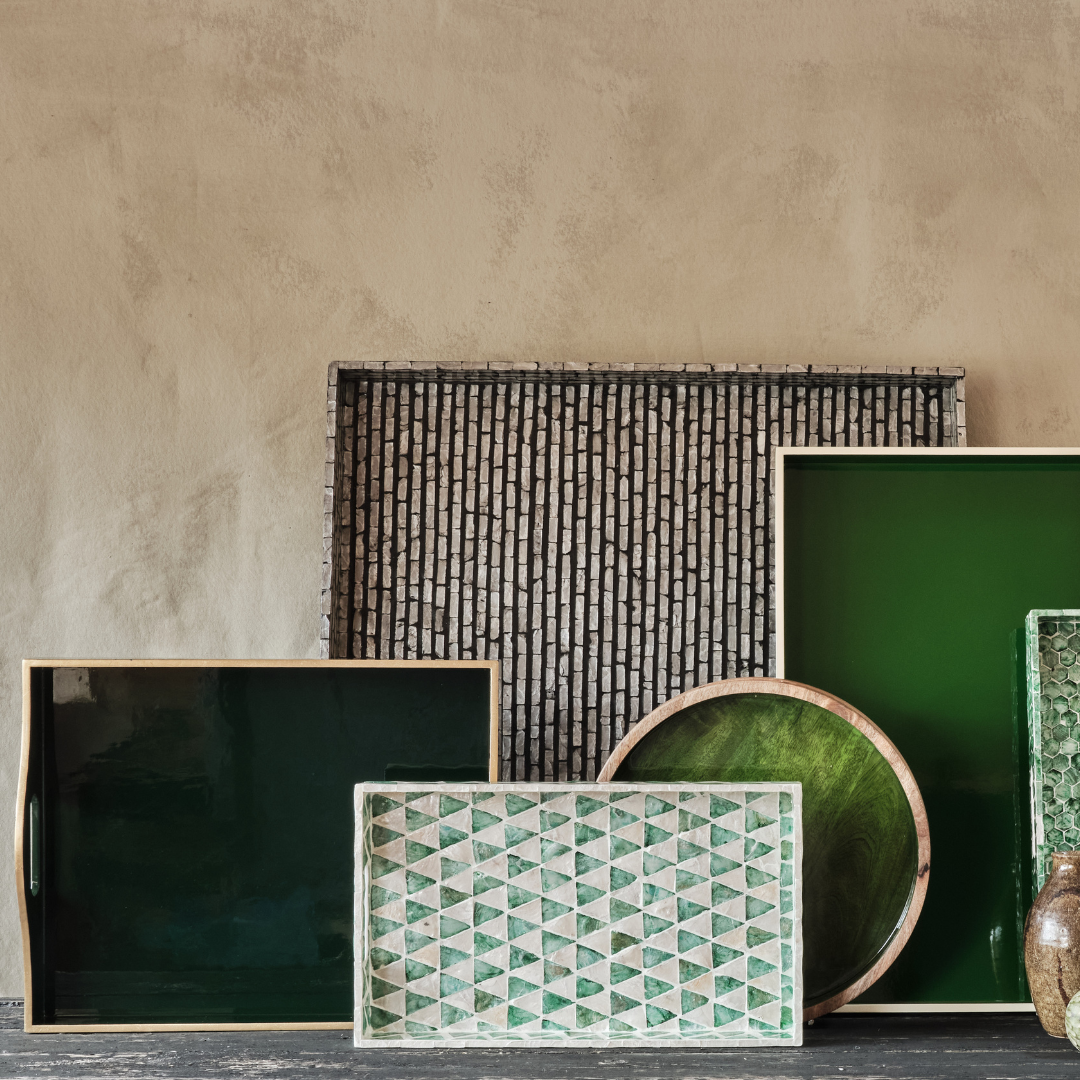 Ithaca Green Pearlescent Tile