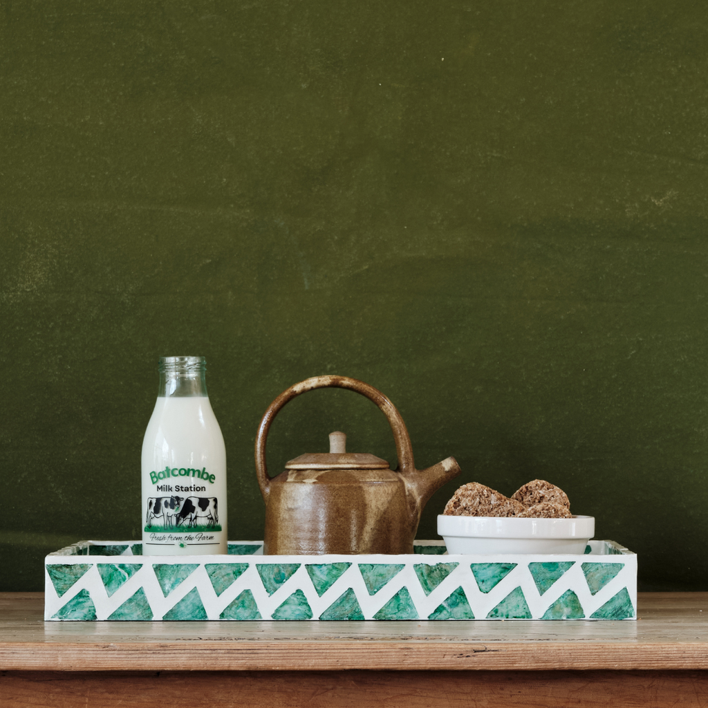 Ithaca Green Pearlescent Tile