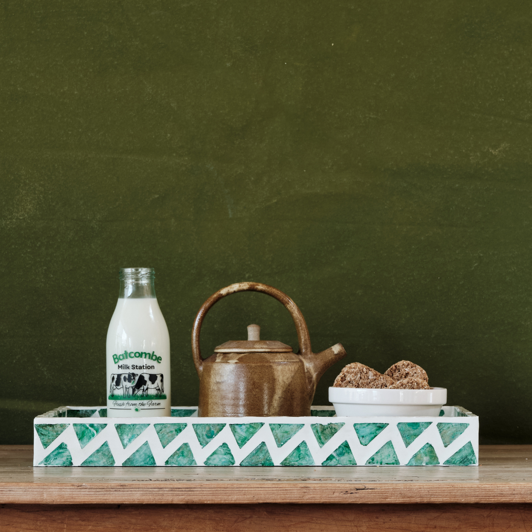 Ithaca Green Pearlescent Tile