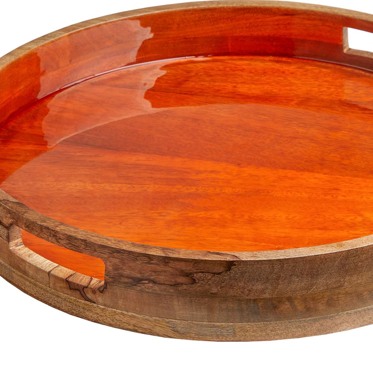 Kamal Round in Orange [2 Sizes]