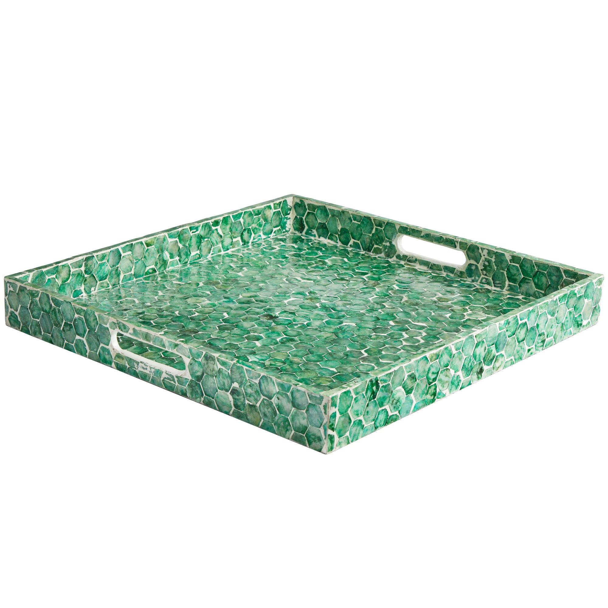 Melisseus Green Pearlescent Tiles