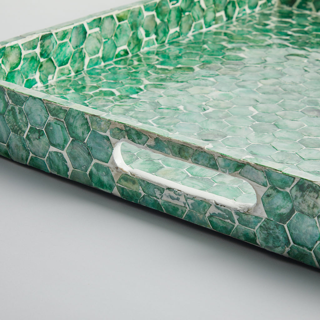 Melisseus Green Pearlescent Tiles
