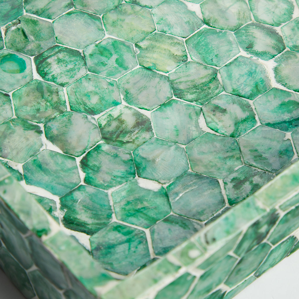 Melisseus Green Pearlescent Tiles